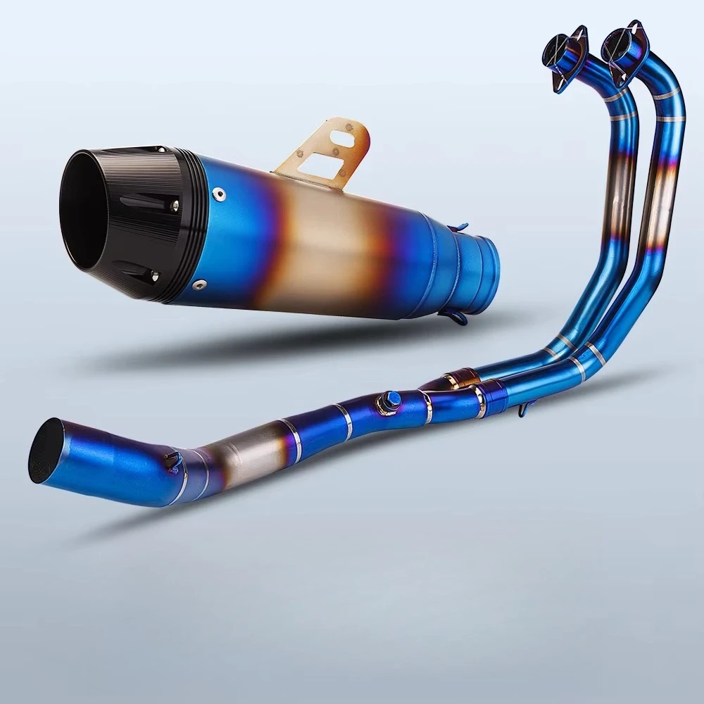 51mm Muffler Front Linkage Tube for Titanium R3 R25 MT03 2015-2024 Complete Motorcycle Exhaust System New Condition